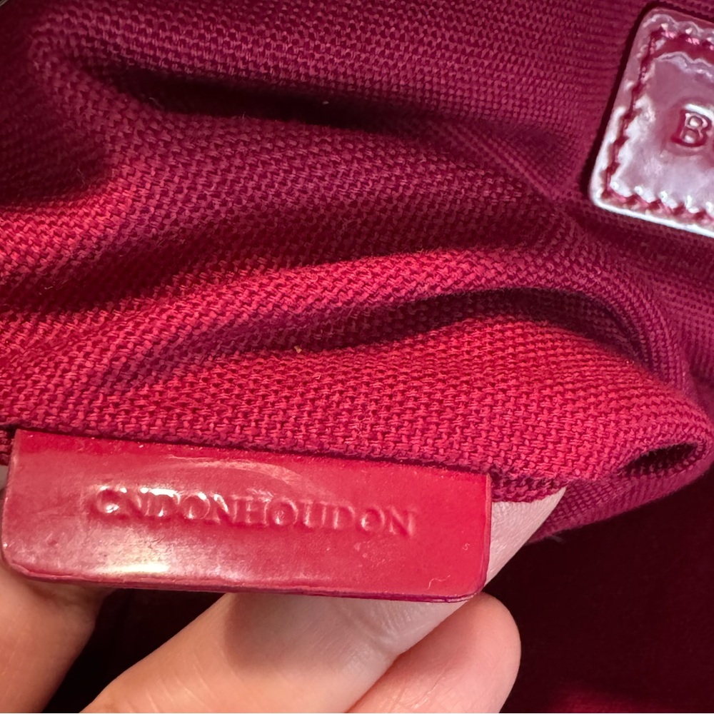 AUTHENTIC Burberry Raspberry Gradient Supernova Check Tote - Picture 8 of 16